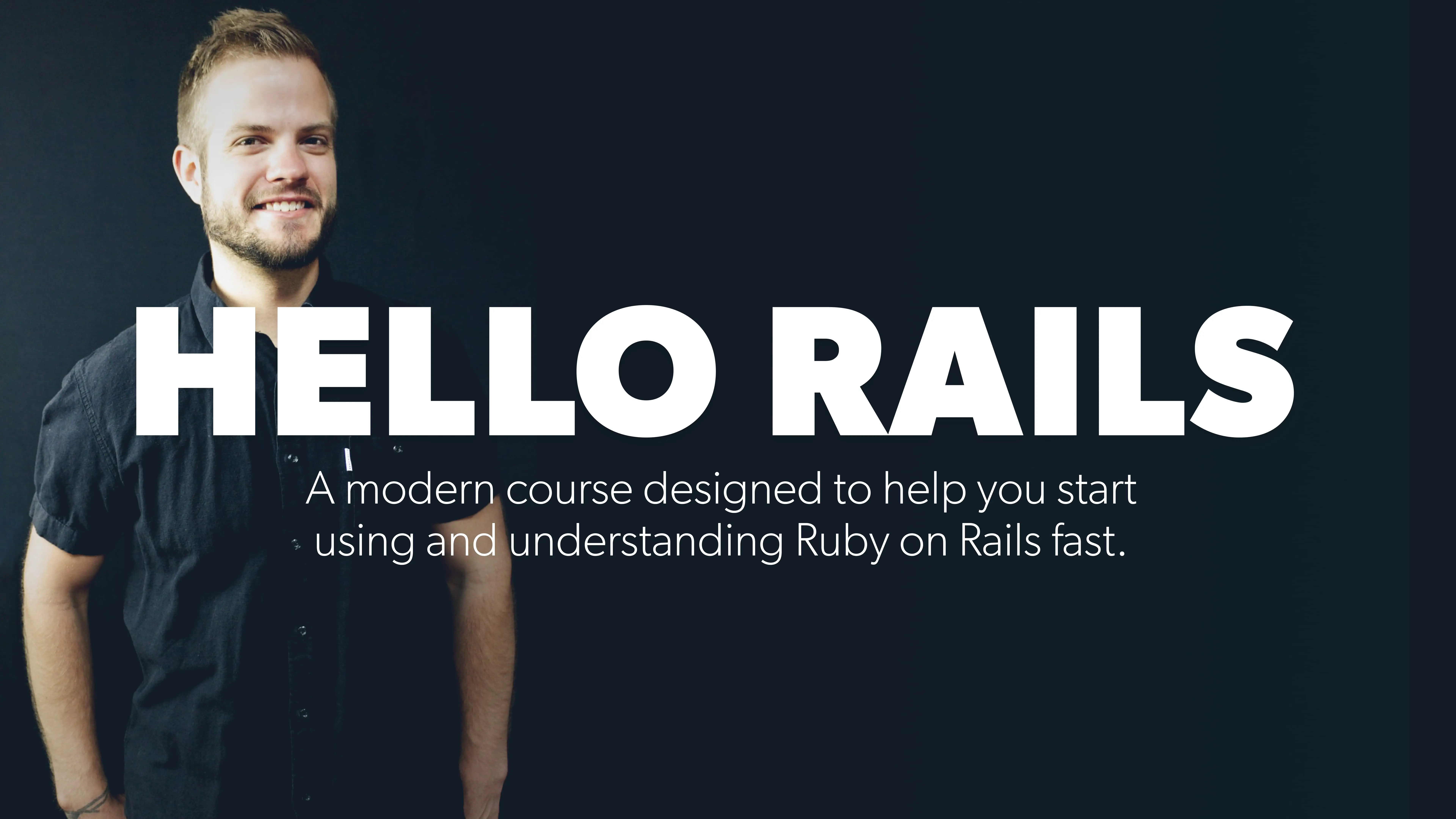 Photo of Hello Rails course creator Andy Leverenz